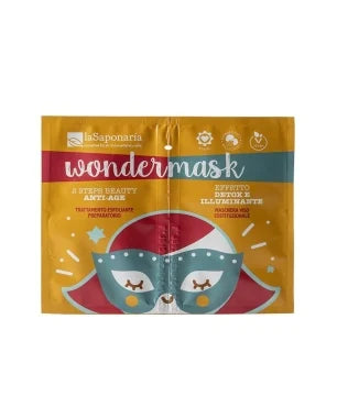 Wondermask - maschera 2 steps beauty anti age 8+5ml