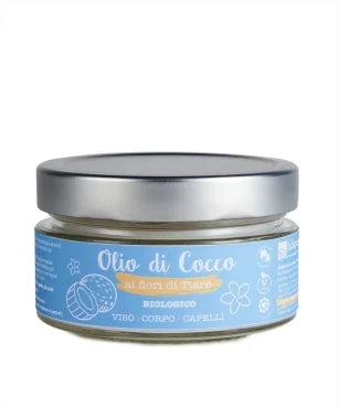 Olio di Cocco ai fiori di Tiarè biologico 150ml