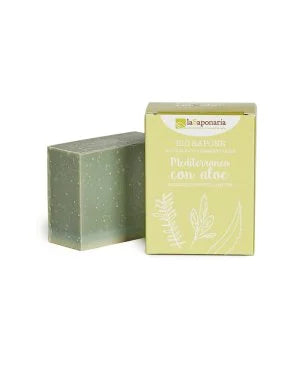 Sapone mediterraneo con aloe 100g