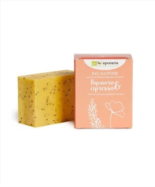 Sapone papavero e cipresso 100g